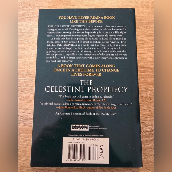 The Celestine Prophecy Book - Picture 2 of 2